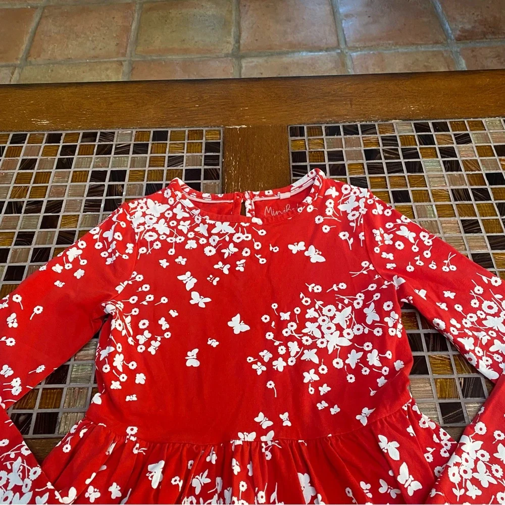 Mini Boden Butterfly Girls Dress